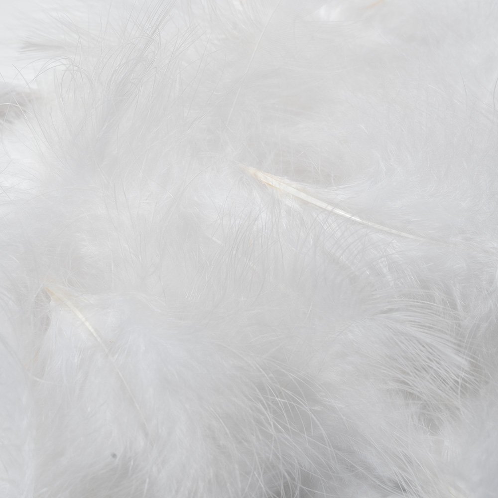 PIUME MARABOU BIANCO 01 KG SFUSO